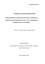 Распространенность иммунопатологических синдромов и характеристика иммунной системы у лиц, подвергшихся влиянию малых доз радиации - тема автореферата по медицине