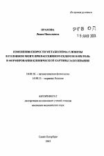 Изменения скорости метаболизма глюкозы в головном мозге при рассеянном склерозе и их роль в формировании клинической картины заболевания - тема автореферата по медицине