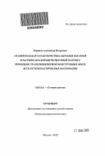 Сравнительная характеристика методов костной пластики дна верхнечелюстной пазухи с помощью тканеинженерной конструкции ММСК ЖТ и остеопластических материалов - тема автореферата по медицине