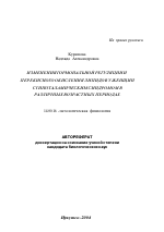 Изменения гормональной регуляции и перекисного окисления липидов у женщин с гипоталамическим синдромом в различных возрастных периодах - тема автореферата по медицине