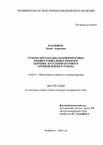 Туберкулез как одна из приоритетных методико-социальных проблем здоровья населения крупного промышленного города - диссертация, тема по медицине