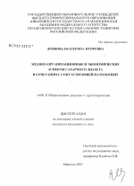 Медико-организационные и экономические аспекты сахарного диабета в сочетании с сопуствующей патологией - диссертация, тема по медицине