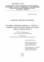 Механизмы адаптации пациентов к протезам с опорой на имплантаты при полном отсутствии зубов на нижней челюсти - диссертация, тема по медицине
