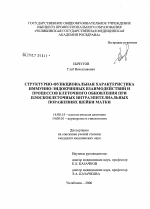 Структурно-функциональная характеристика иммунно-эндокринных взаимодействий и процессов клеточного обновления при плоскоклеточных интраэпителиальных поражениях шейки матки - диссертация, тема по медицине