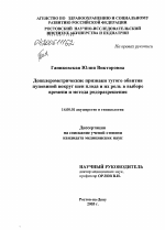 Доплерометрические признаки тугого обвития пуповиной вокруг шеи плода и их роль в выборе времени и метода родоразрешения - диссертация, тема по медицине