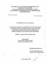 Сравнительный анализ иммунологических особенностей хронических заболеваний бактериальной и вирусной природы и эффективности их иммунокоррекции - диссертация, тема по медицине