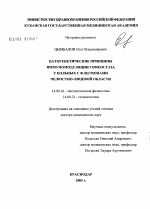 Патогенетические принципы иммуномодуляции гомеостаза у больных с флегмонами челюстно-лицевой области - диссертация, тема по медицине