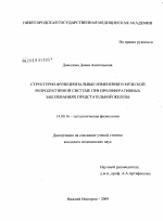 Структурно-функциональные изменения в мужской репродуктивной системе при пролиферативных заболеваниях предстательной железы - диссертация, тема по медицине