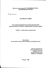 Роль иммунокоррекции при синдроме вторичной иммунной недостаточности у больных с ишемической болезнью сердца - диссертация, тема по медицине