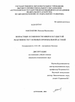 ВОЗРАСТНЫЕ ОСОБЕННОСТИ МИКРОСОСУДИСТОЙ РЕАКТИВНОСТИ У БОЛЬНЫХ БРОНХИАЛЬНОЙ АСТМОЙ - диссертация, тема по медицине