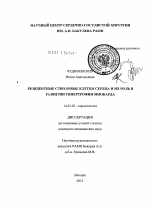 Резидентные стволовые клетки сердца и их роль в развитии гипертрофии миокарда - диссертация, тема по медицине