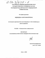 Антигенная характеристика культивируемых IN VITRO лимфоидных клеток приматов - диссертация, тема по медицине